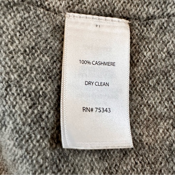CASHMERE Open Front Cardigan - Picture 10 of 11
